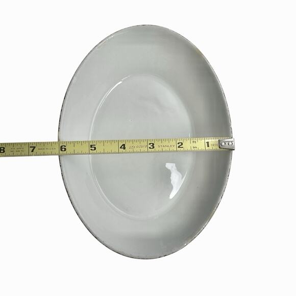 Arabia Finland Oval Serving Bowl Spongeware Brown Oven Baking Dish Vintage - Picture 8 of 9